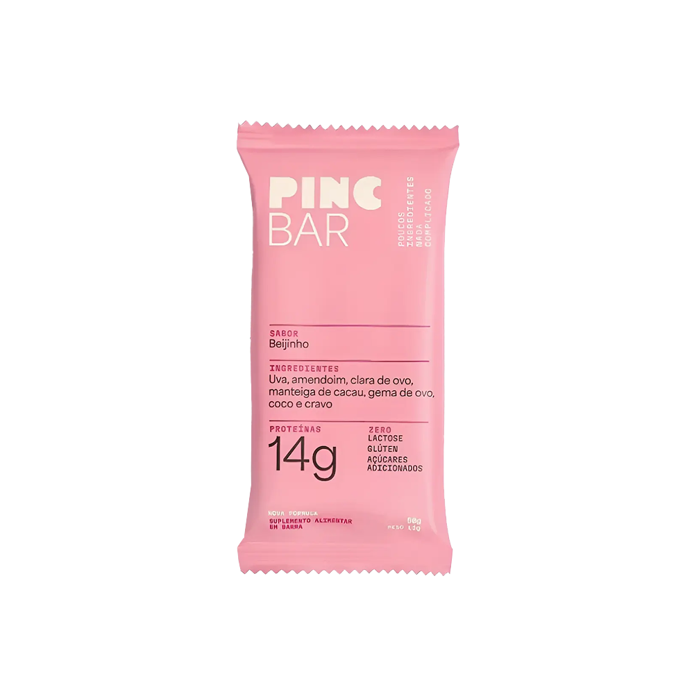 BARRA DE PROTEÍNA PINC BEIJINHO 50G