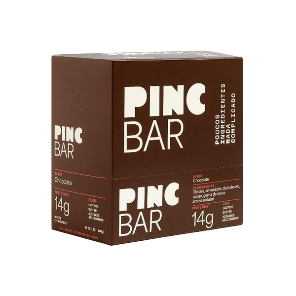 BARRA DE PROTEINA PINC CHOCOLATE 50G C/12 UNIDADES