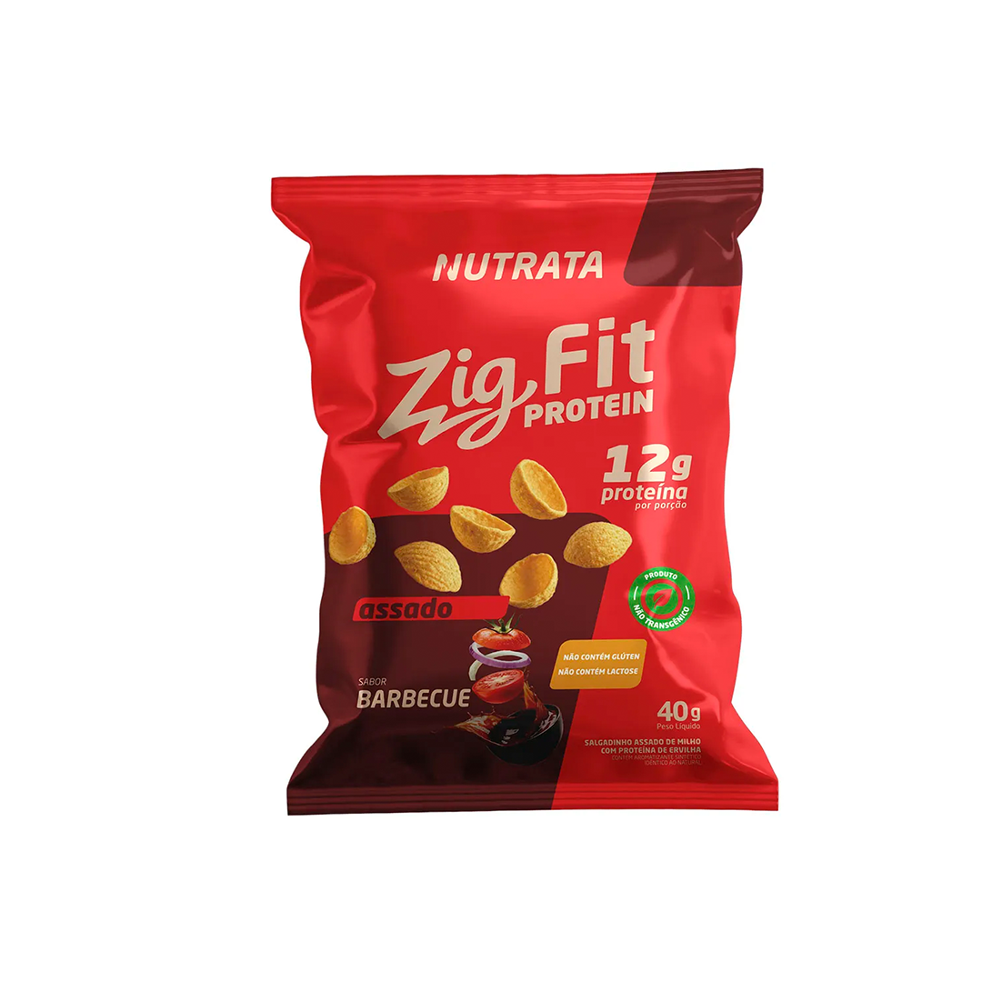 NUTRATA ZIG FIT PROTEIN BARBECUE 40G
