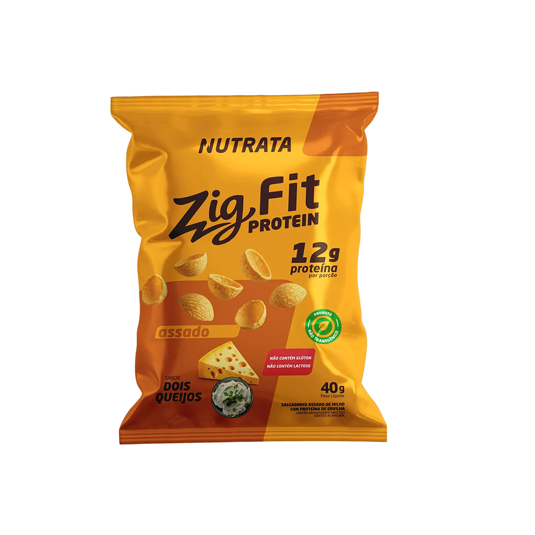 NUTRATA ZIG FIT PROTEIN DOIS QUEIJOS 40G
