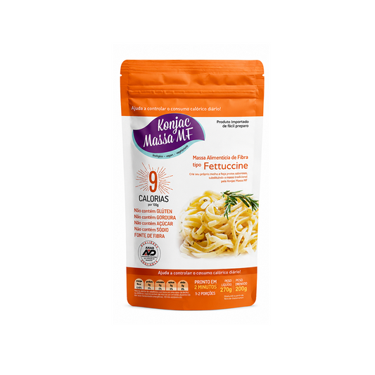 KONJAC MACARRÃO MASSA POUCH FETTUCCINE 200G