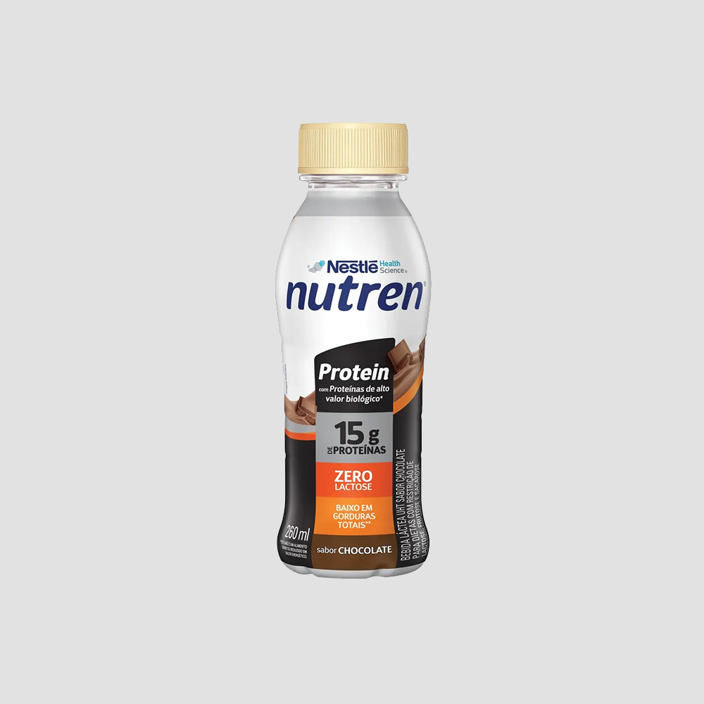 NUTREN NESTLÉ PROTEIN 15G SABOR CHOCOLATE 260ML