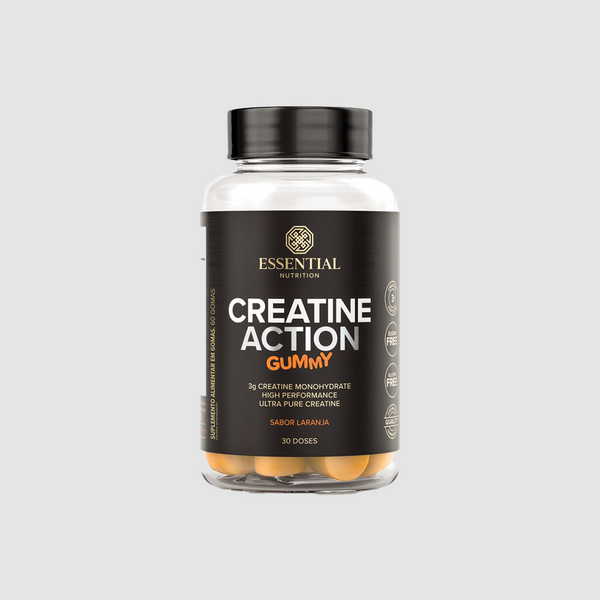 ESSENTIAL CREATINA GUMMY LARANJA 30 DOSES