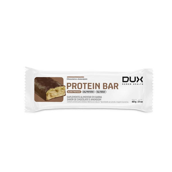 DUX PROTEIN BAR CHOC C/AMENDOIM 60G
