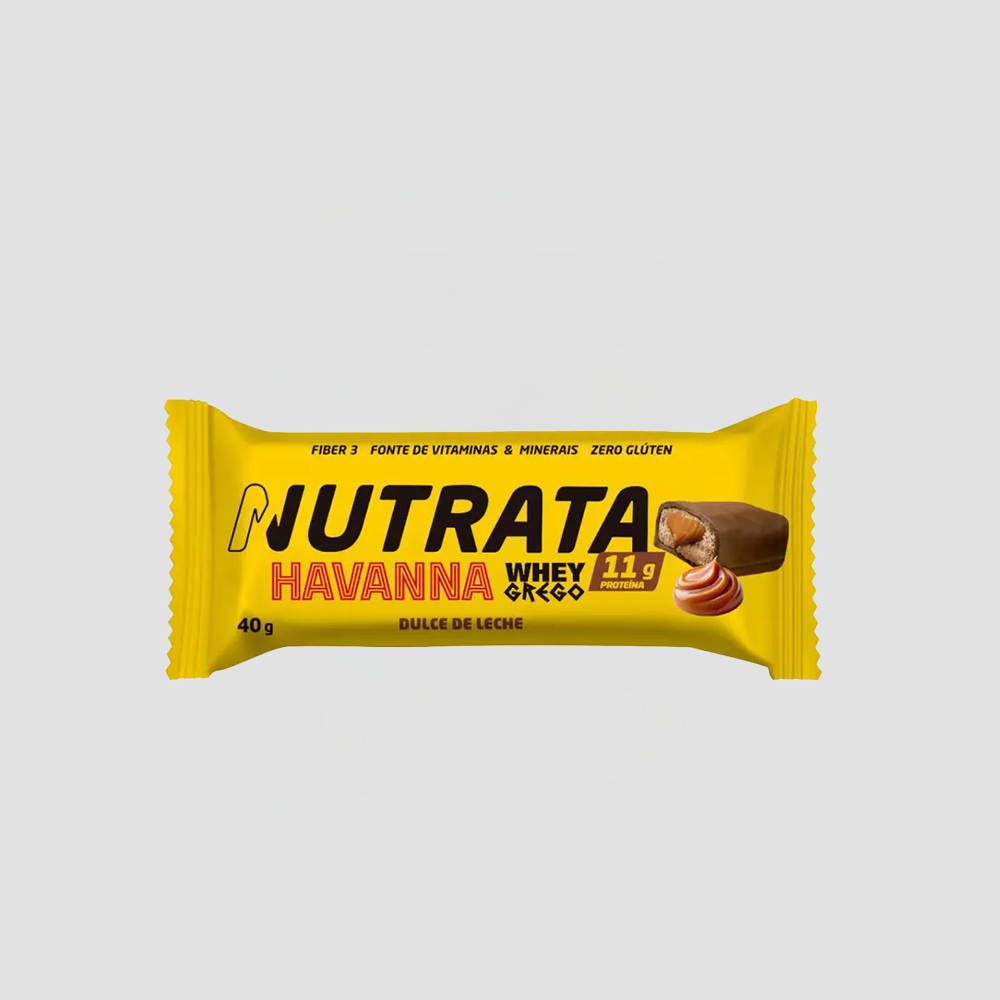 BARRA PROTEICA NUTRATA SABOR DOCE DE LEITE E BROWNIE 40G