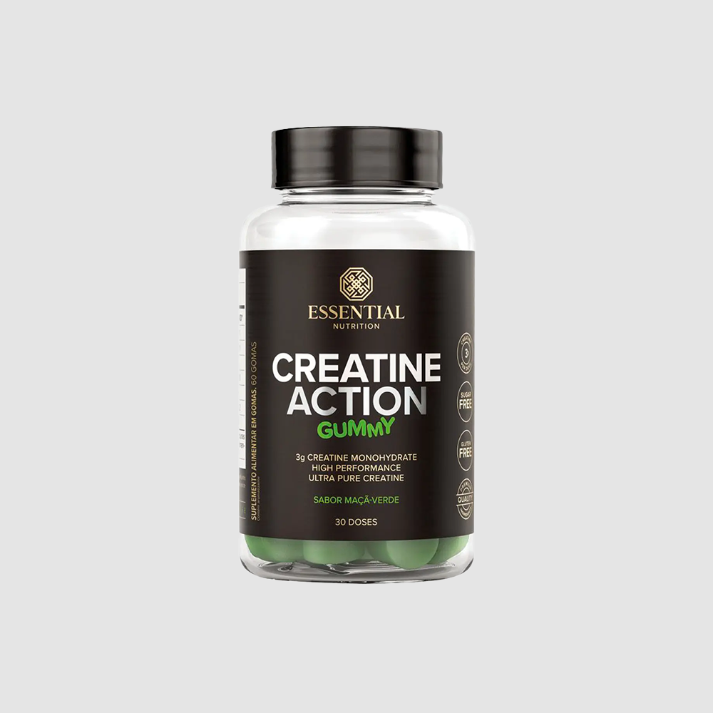 ESSENTIAL CREATINA GUMMY MAÇA VERDE 30 DOSES