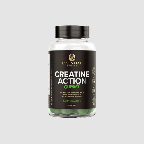ESSENTIAL CREATINA GUMMY MAÇA VERDE 30 DOSES