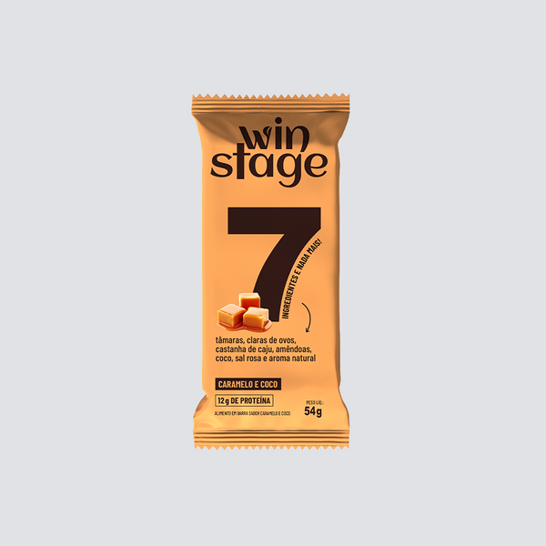 WINSTAGE  SABOR CARAMELO E COCO 54G