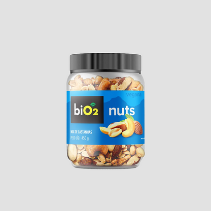 BIO2 MIX DE CASTANHAS SNACK NUTS 450G