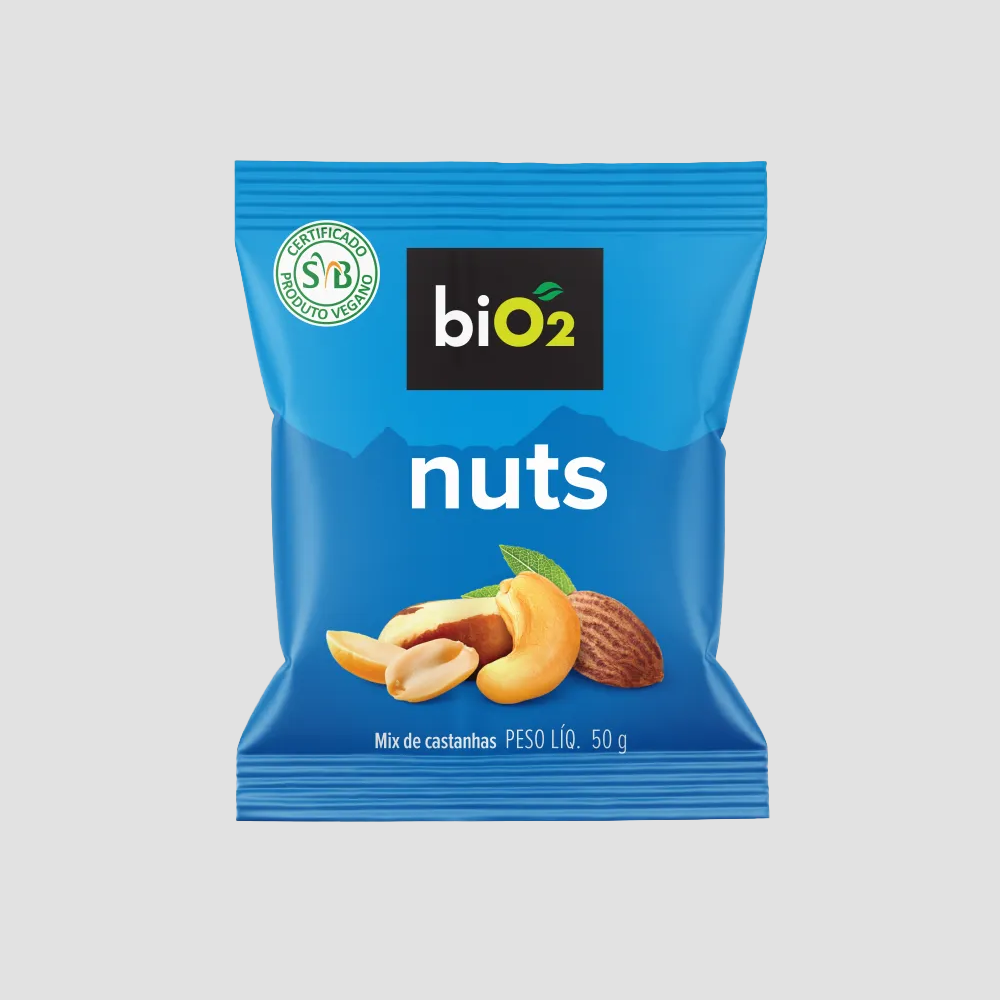 BIO2 MIX DE CASTANHAS SNACK NUTS 50G