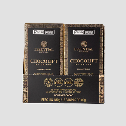 ESSENTIAL CHOCOLIFT BE UNIQUE CACAU 480G