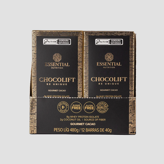 ESSENTIAL CHOCOLIFT BE UNIQUE CACAU 480G