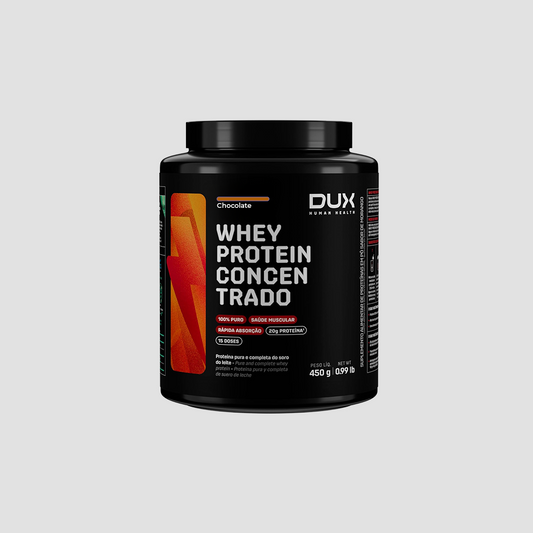 DUX WHEY PROTEIN CONCENTRADO EM PÓ - POTE 450G