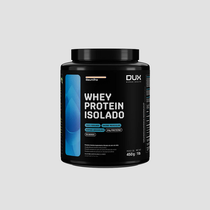 DUX WHEY PROTEIN ISOLADO EM PÓ - POTE 450G