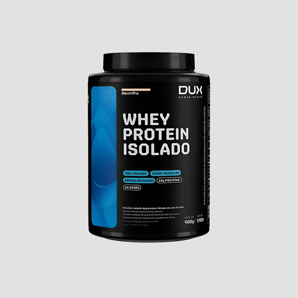 DUX WHEY PROTEIN ISOLADO EM PÓ - POTE 900G