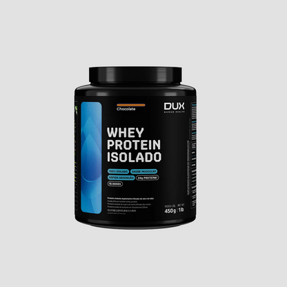 DUX WHEY PROTEIN ISOLADO EM PÓ - POTE 450G