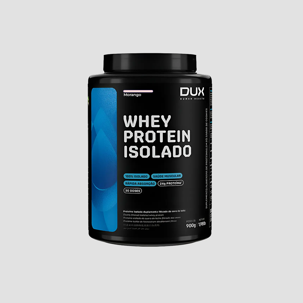 DUX WHEY PROTEIN ISOLADO EM PÓ - POTE 900G
