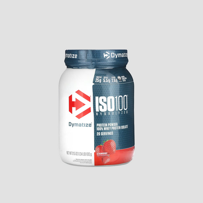 DYMATIZE ISO100 - EM PÓ 100% HYDROLIZADO 650G