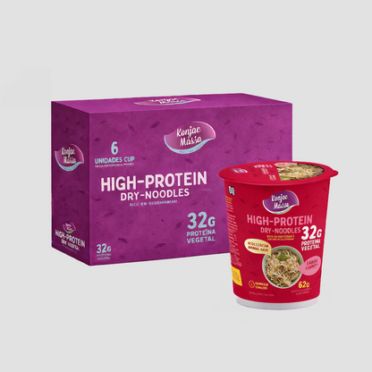 KONJAC CUP PROTEICO COM 6 UNIDADES DE 62G