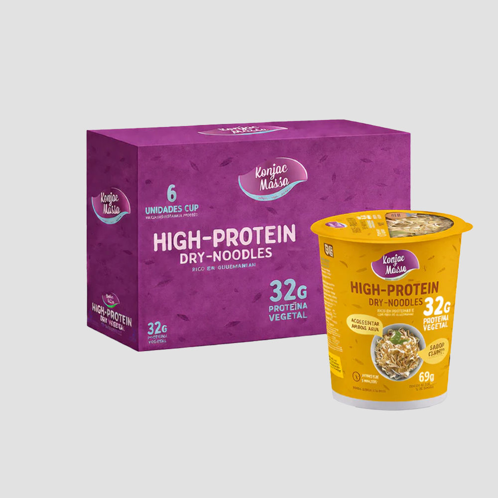 KONJAC CUP PROTEICO COM 6 UNIDADES DE 62G