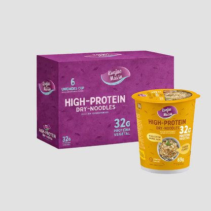 KONJAC CUP PROTEICO COM 6 UNIDADES DE 62G