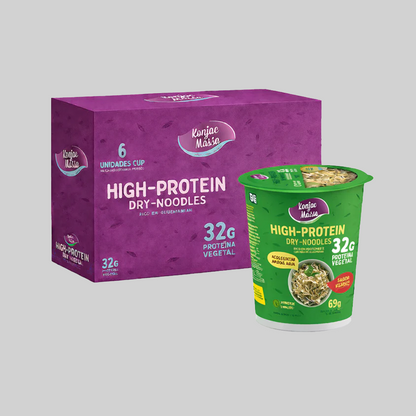 KONJAC CUP PROTEICO COM 6 UNIDADES DE 62G