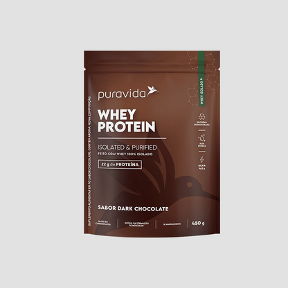 PURAVIDA WHEY PROTEIN ISOLADO 450G