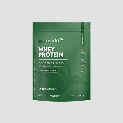 PURAVIDA WHEY PROTEIN ISOLADO 450G