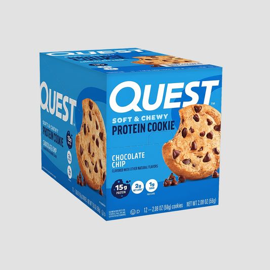QUEST CHOCOLATE CHIP PROTEIN COOKIES 59G