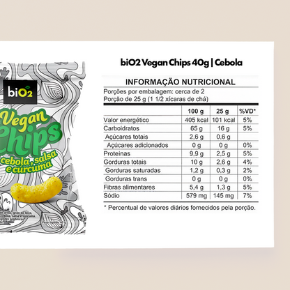 BIO2 VEGAN CHIPS 40G