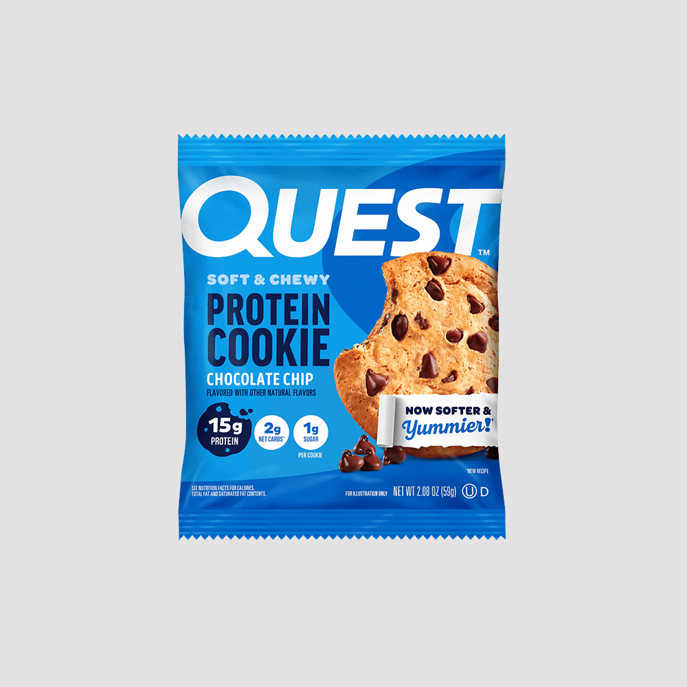 QUEST CHOCOLATE CHIP PROTEIN COOKIES 59G