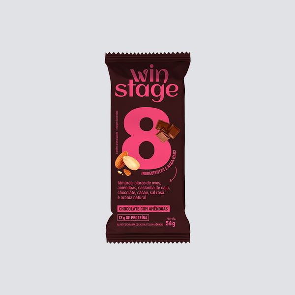 WINSTAGE SABOR CHOCOLATE COM AMÊNDOAS 54G