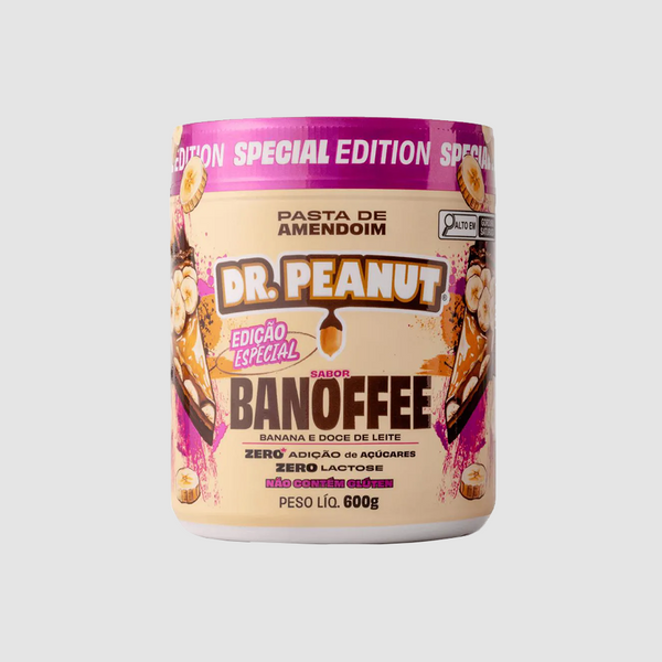 PASTA DE AMENDOIM DR. PEANUT BANOFFE 600G