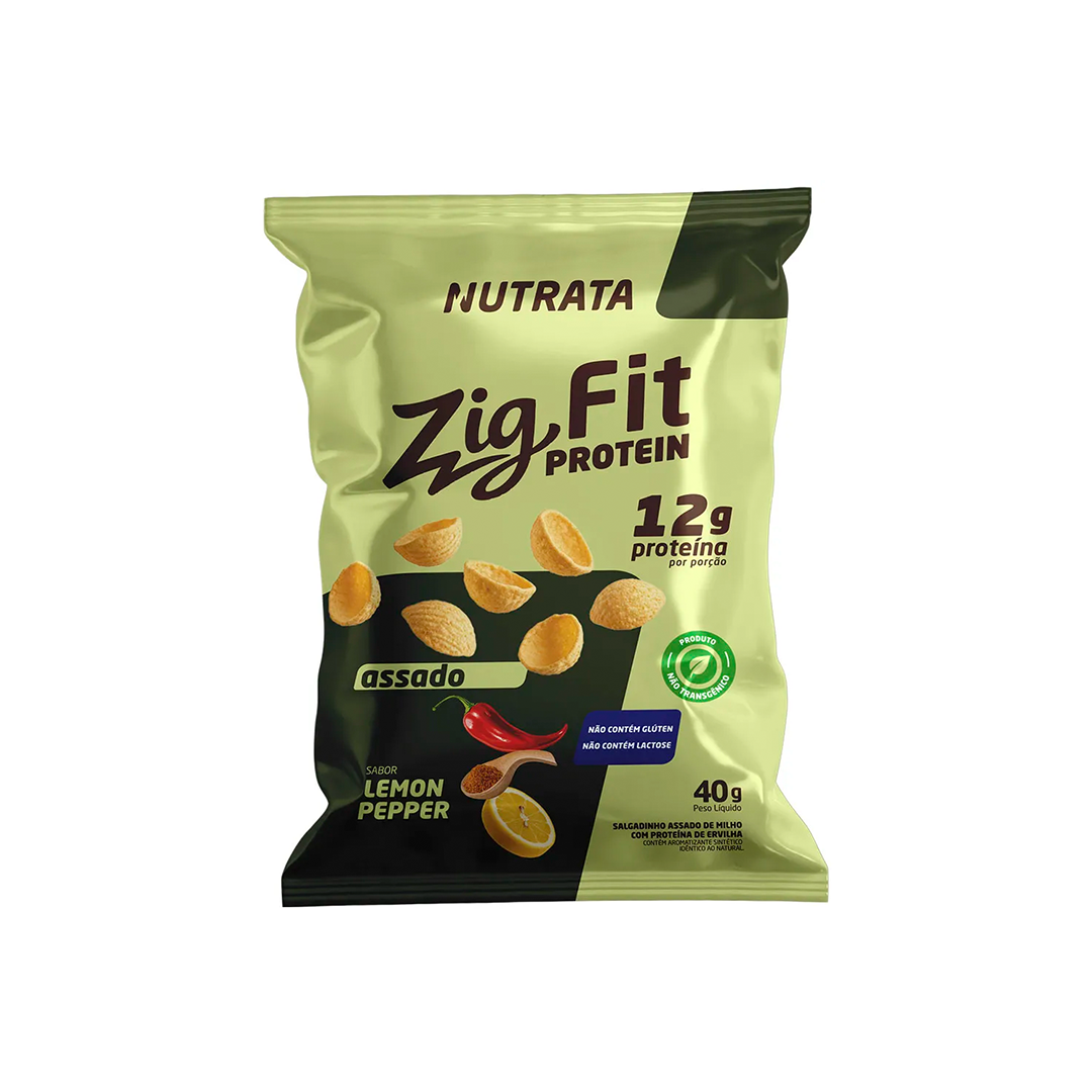 NUTRATA ZIG FIT PROTEIN LEMON PEPPER 40G