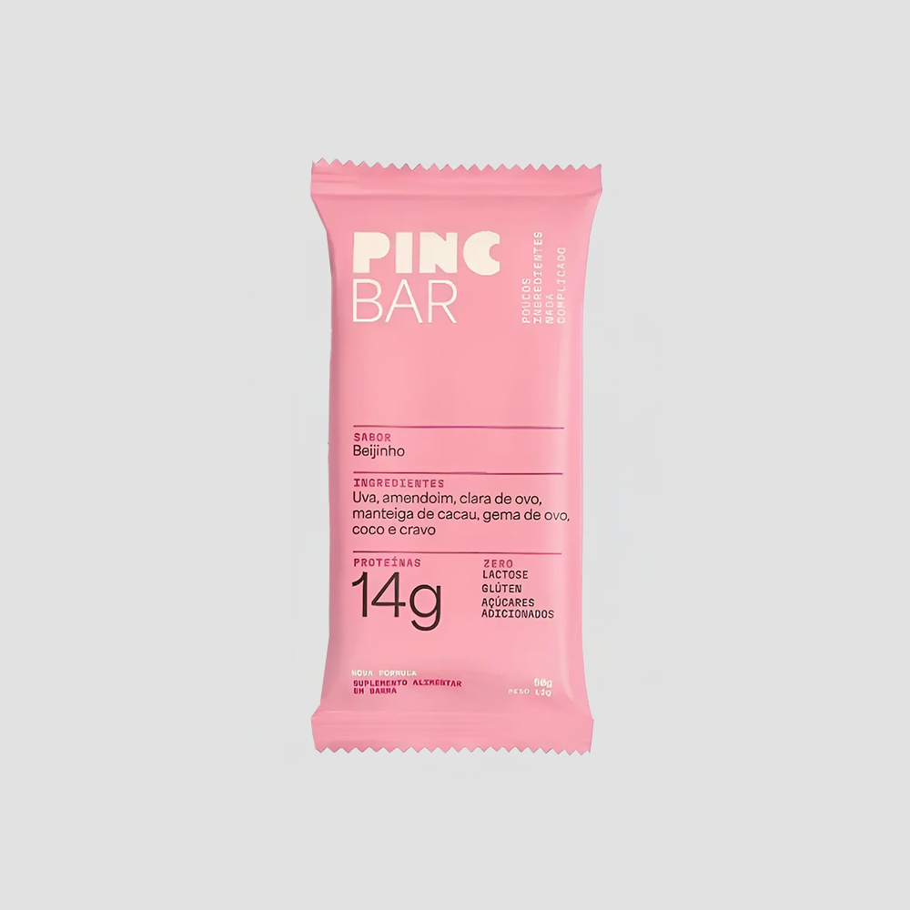 BARRA DE PROTEÍNA PINC BEIJINHO 50G