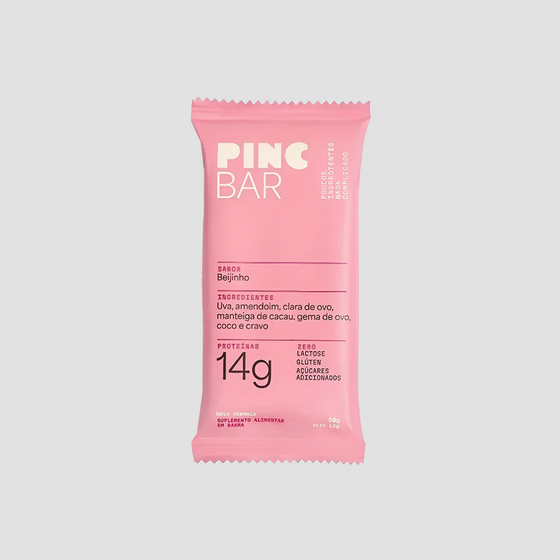 BARRA DE PROTEÍNA PINC BEIJINHO 50G