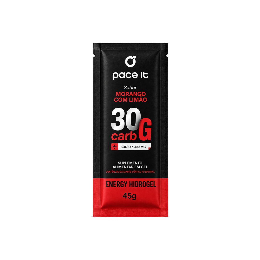 PACE IT HIDROGEL ENERGÉTICO MORANGO COM LIMÃO 45G