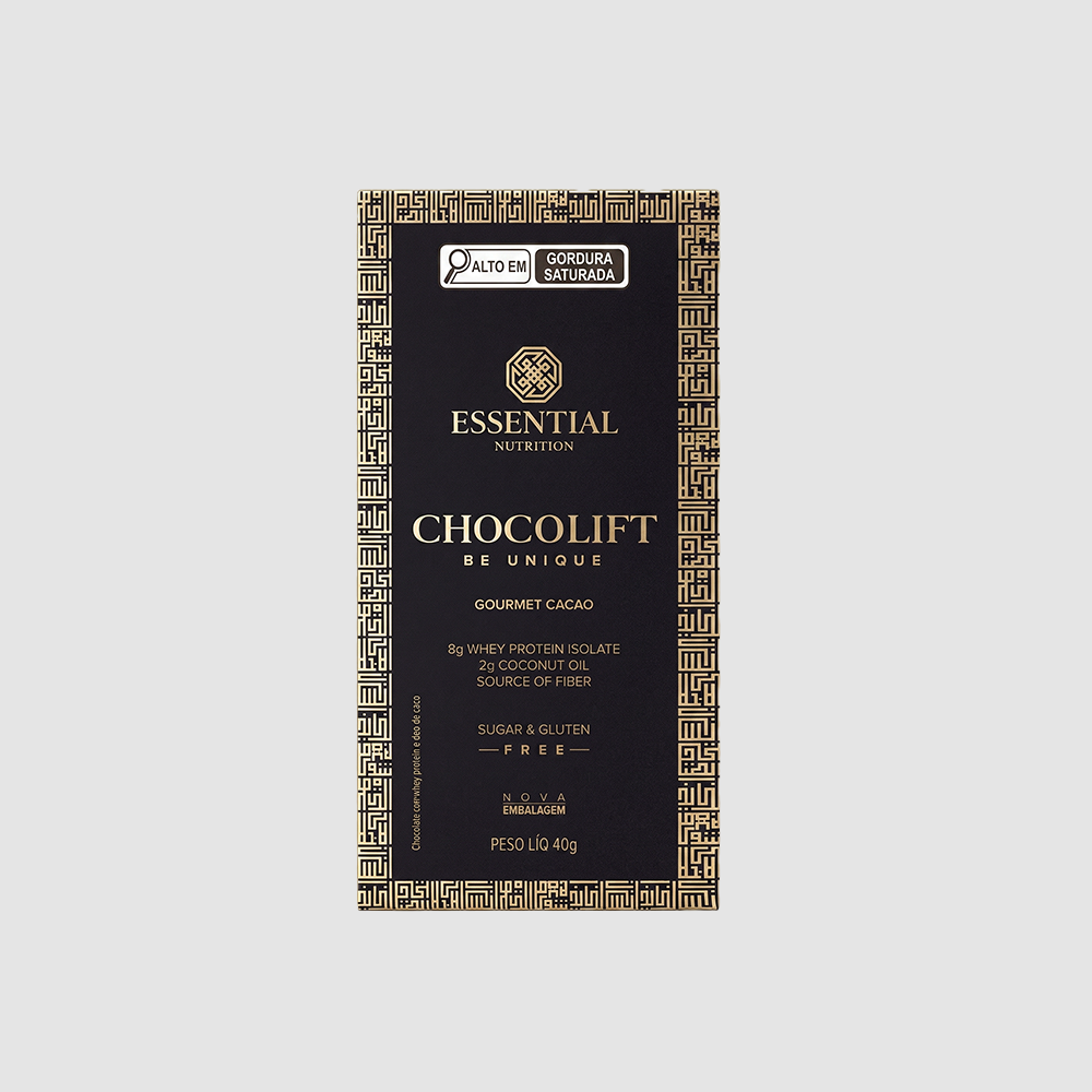 ESSENTIAL CHOCOLATE ZERO 40G CACAU GOURMET