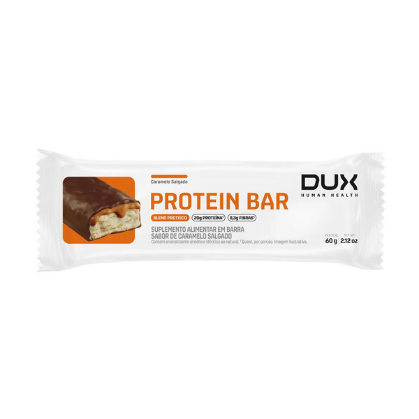DUX PROTEIN BAR CARAMELO SALGADO 60G